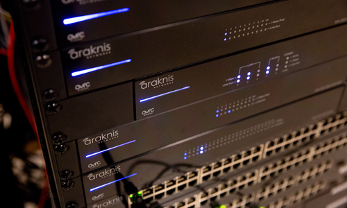 Structured network cabinet